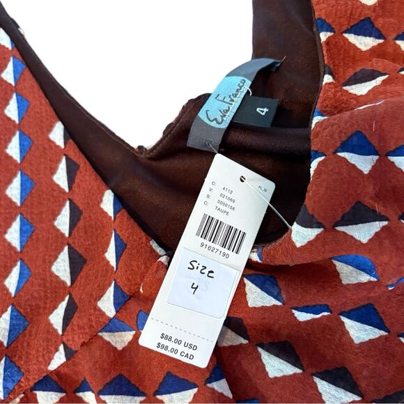 Anthropologie NWT Asymmetric Blouse - Picture 4 of 5